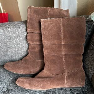 B.O.C suede leather boots.